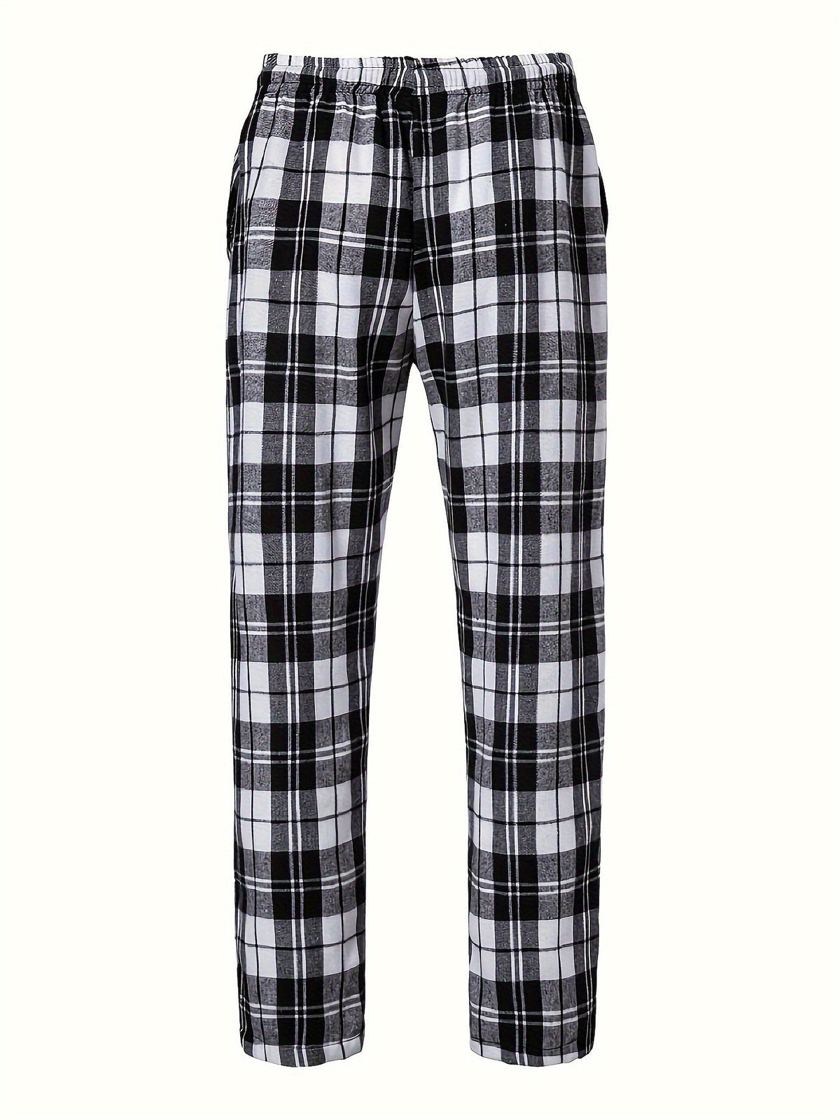 Damon | Relaxed Plaid Lounge Pants
