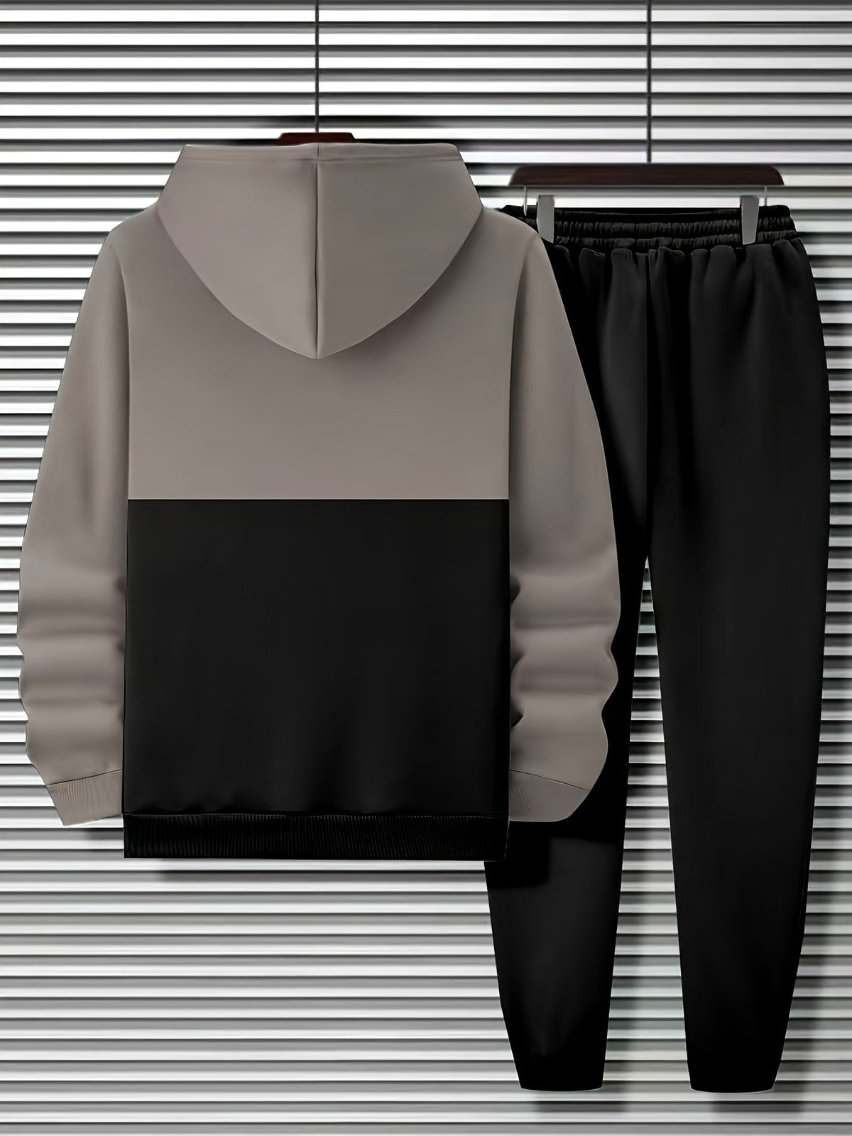 Dominic | Color Block Hooded Sweatshirt