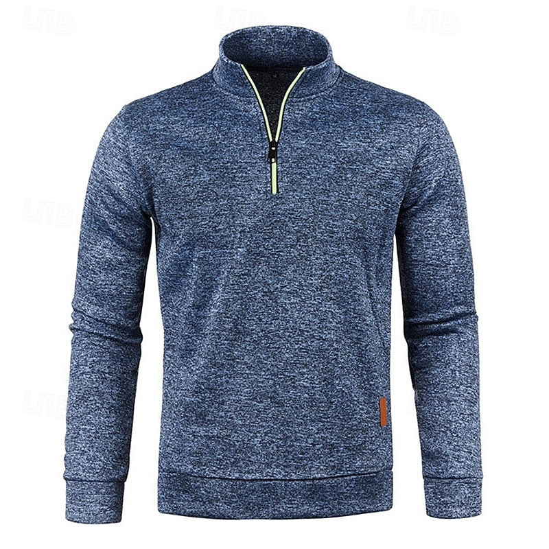 Camden | Quarter-Zip Textured Pullover Sweater