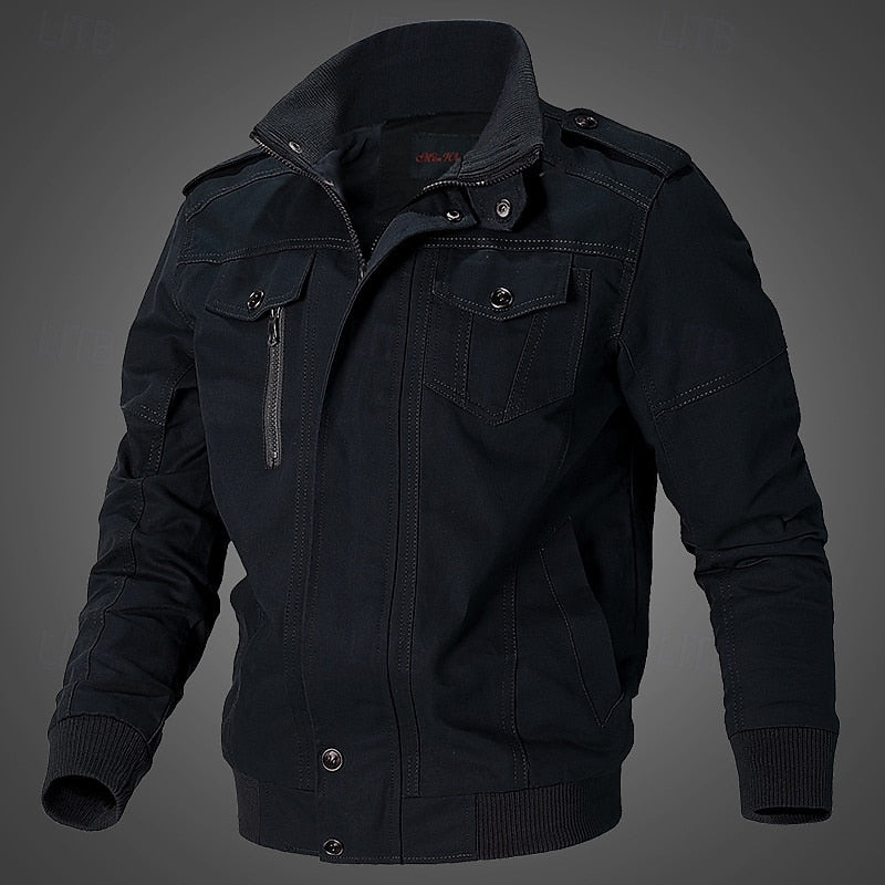 Conrad | Rugged Stand-Collar Field Jacket