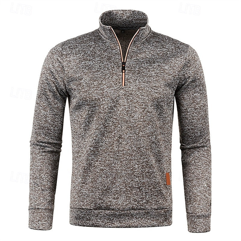 Camden | Quarter-Zip Textured Pullover Sweater