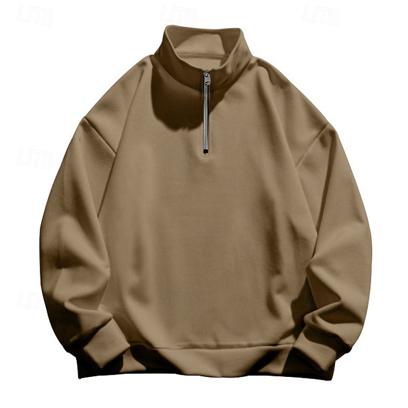 Clark | Quarter-Zip Standing Collar Pullover