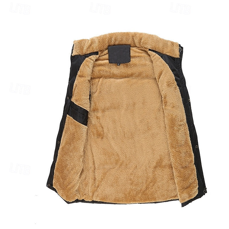 Cooper | Sherpa-Lined Puffer Vest
