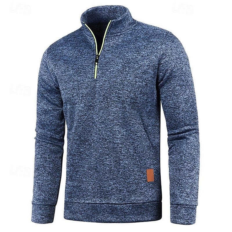 Camden | Quarter-Zip Textured Pullover Sweater