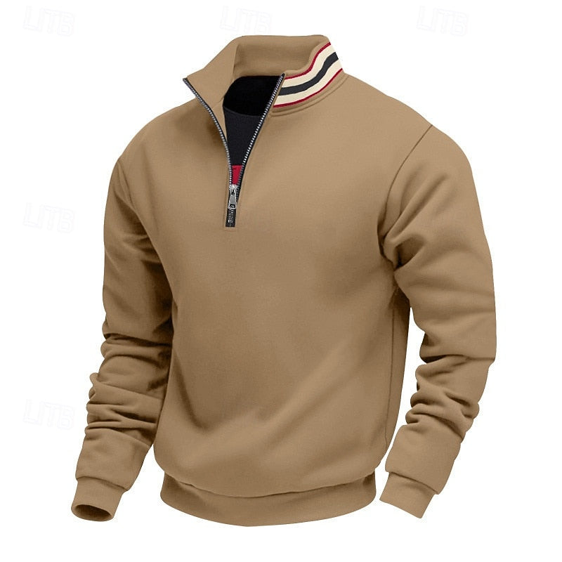 Easton | Quarter-Zip Stand-Collar Pullover